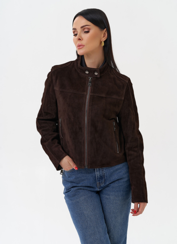 Женская куртка из замши