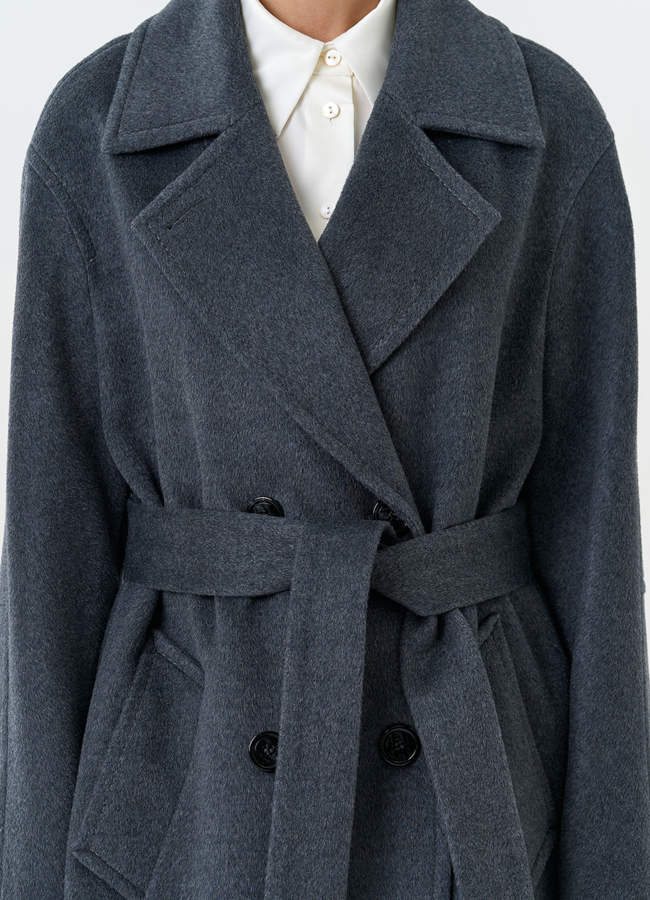 Женское пальто с английским воротником модель № 32577 универмаг малина