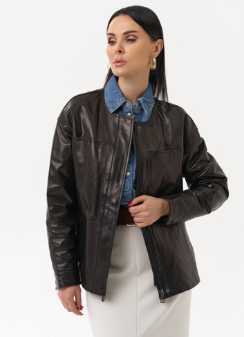 Куртка женская из натуральной кожи