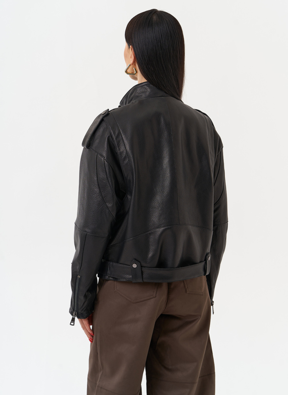 Куртка косуха из натуральной кожи