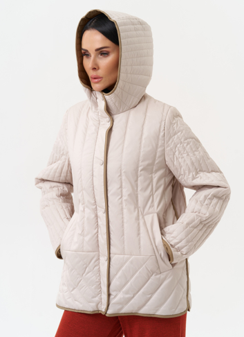 Женская утепленная куртка с капюшоном