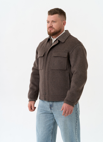 Мужское укороченное пальто