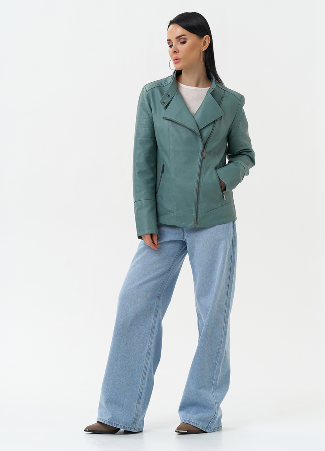 Куртка женская из эко кожи модель № 30383 универмаг малина