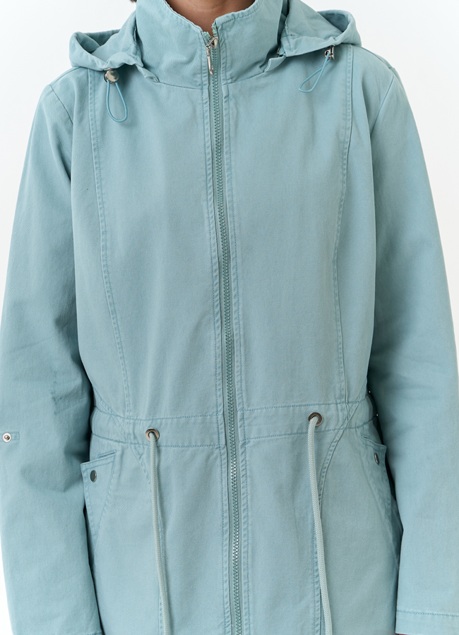 Женская ветровка с капюшоном модель № 33136 универмаг малина