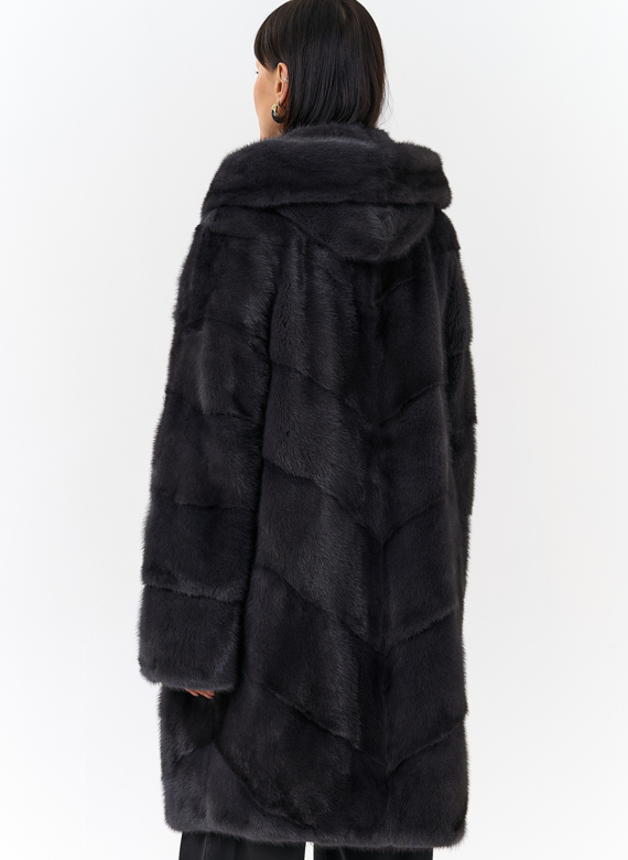 Норковая шуба - баллон