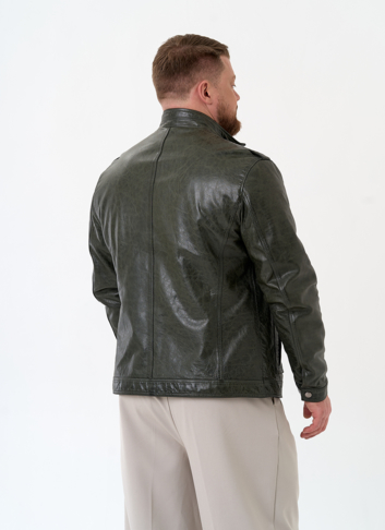 Мужская куртка из натуральной кожи