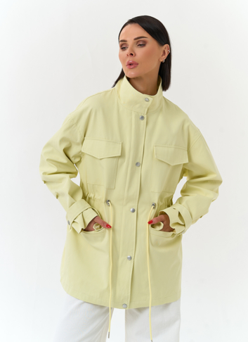 Женская ветровка с воротником стойкой Женская ветровка с воротником стойкой