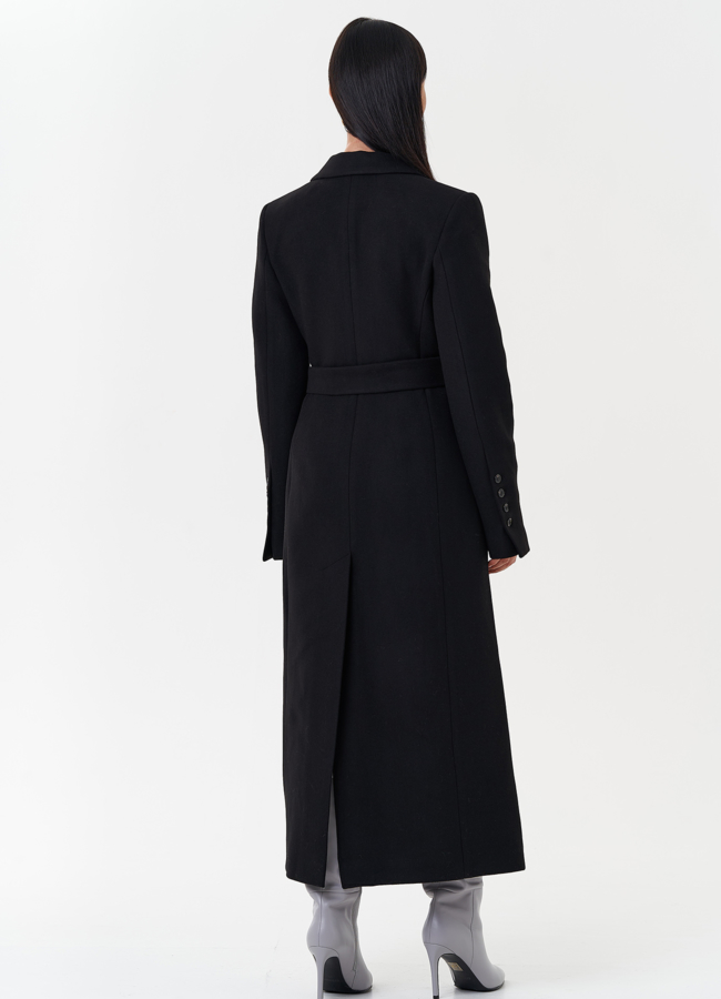 Классическое пальто с английским воротником модель № 27679 универмаг малина